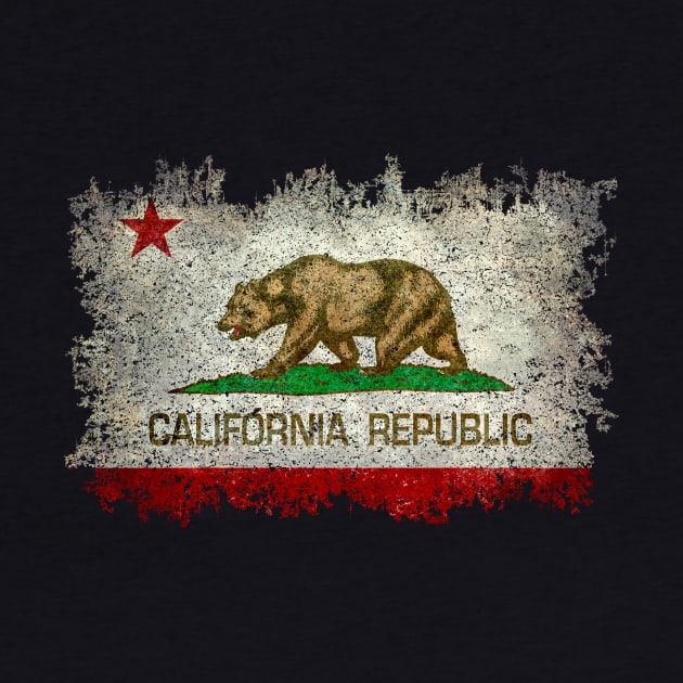 Vintage California Republic Flag by Sterling